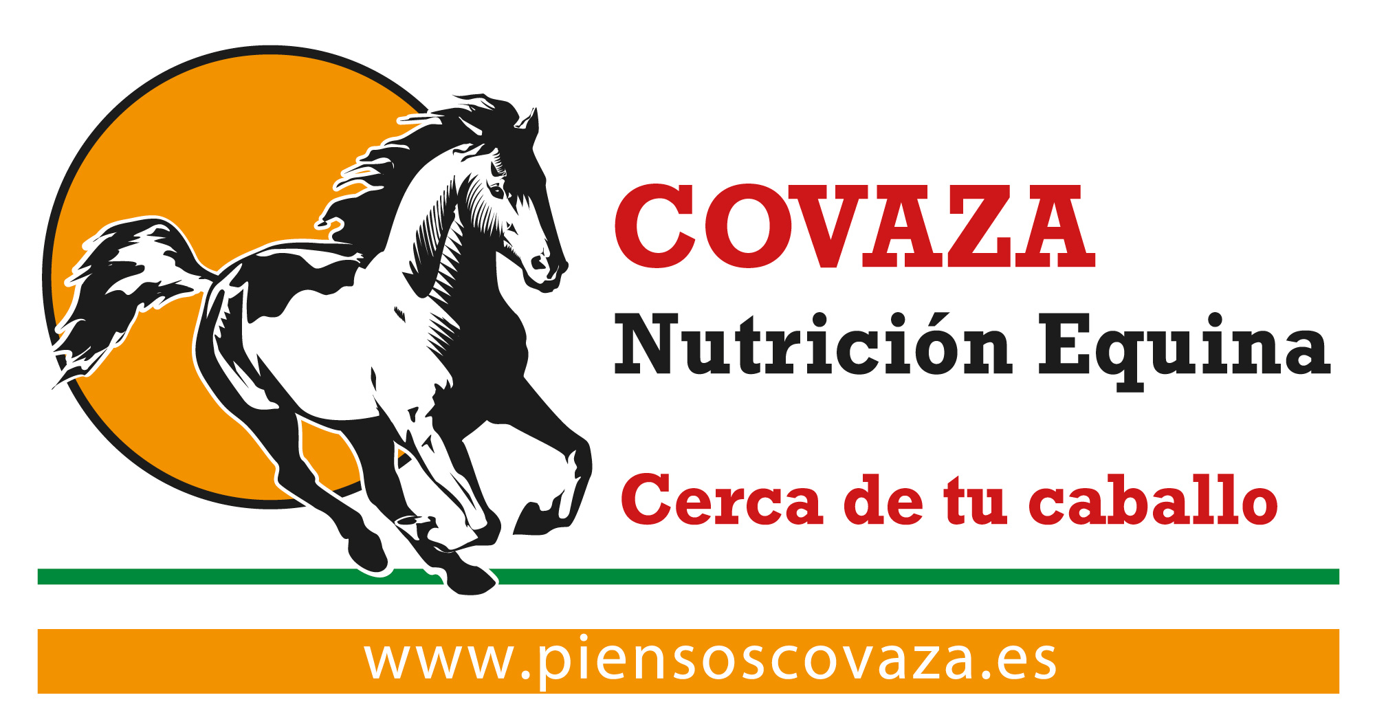 logotipo de Covaza Nutrición Equina