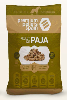 Saco de Paja Premium Pellets de 20kg