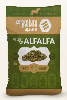 Saco de Alfalfa Premium Pellets de 20Kg