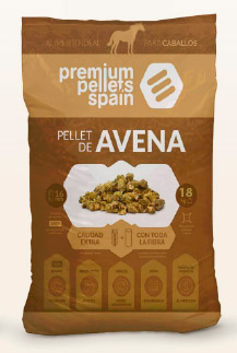 Saco de  Avena Premium Pellets 18kg